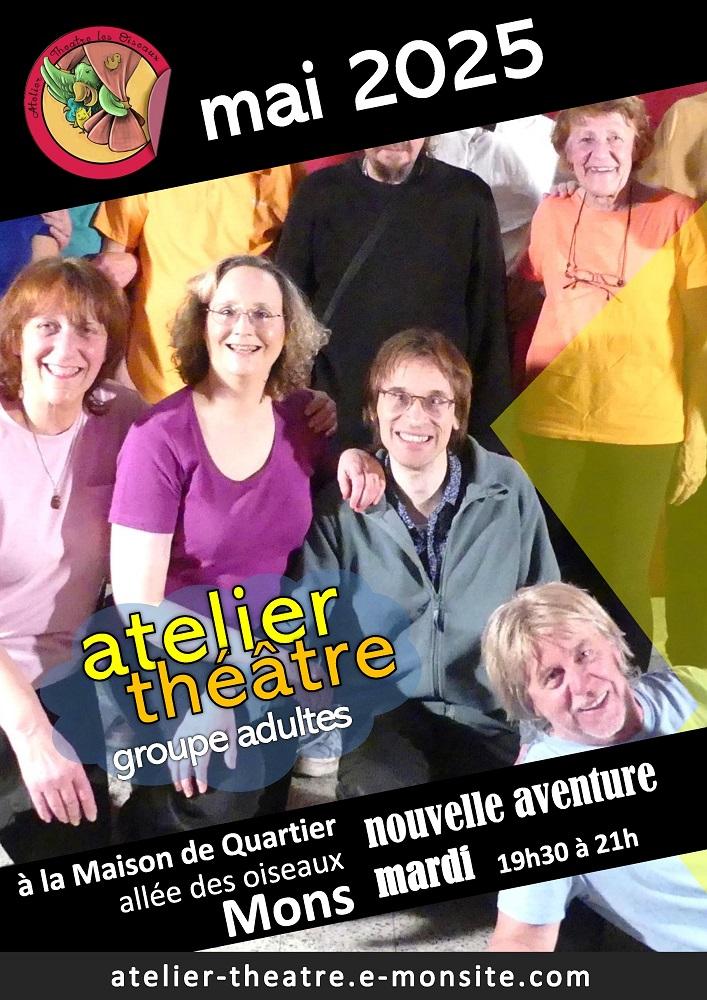 Affiche atelier theatre mai2025 br