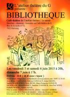 Affiche bibliotheque