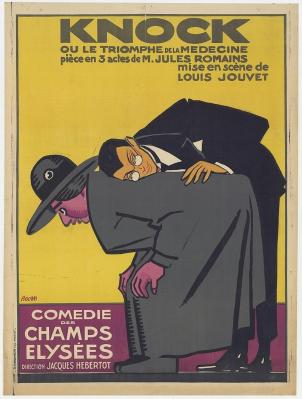 Knock affiche 1923
